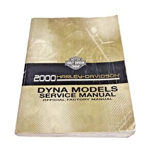 2000 Harley Davidson Dyna Low Rider Convertible Shop Service Repair Manual 99481